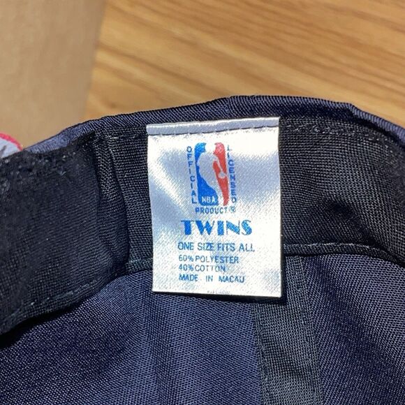 Vintage Houston Rockets Twins Enterprise Snapback Cap Hat - NWT - Picture 12 of 12